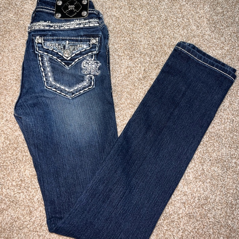 Miss Me Girls skinny jeans size 12